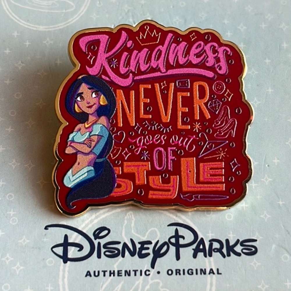 Disney Parks Princess Jasmine Kindness Pin from Aladdin